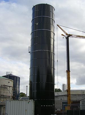 Wastewater treatment rendering